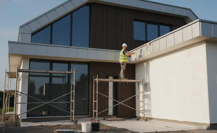 Ravalement de façades, Le Conquet